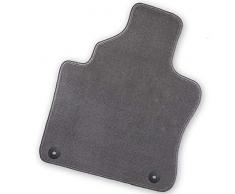 Bär-AfC NI02483n Premium Auto Fußmatten Velours Grau, Rand Kettelung Grau, Set 4-teilig, Passgenau für Modell Siehe Details