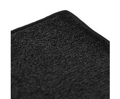 Pechkeks Fußmatte mit Spruch „Herzlich Willkommen. “ (Größe 70x50cm rutschfest, waschbar, schwarz), 70x50