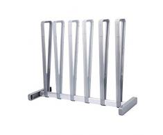 SEGIBUY 3-Paar Boot Organizer, freistehender Gepäckträger für den täglichen Stiefelschrank