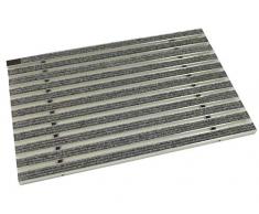 ACO Self® Vario Schuhabstreifer - Rips Hellgrau 60 cm x 40 cm (B x H)