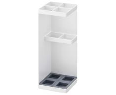 YAMAZAKII Schirmständer, Stahl, Weiß, One Size