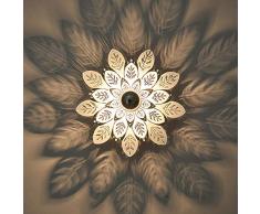 HOMYY LED Deckenleuchte,Deckenlampe, Led Flurlampe,Floral geformt Wohnzimmerlampe Hängelampe Beleuchtung Moderne Pendelleuchte für Wohnzimmer Schlafzimmer Kinderzimmer