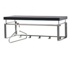 Spinder Design Rex 3 Garderobenständer, Nickel-Optik, Metall, Nickle, M