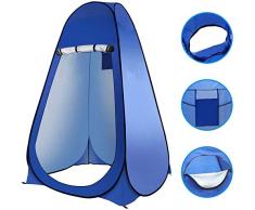 larufit Teleskop-Toilettenzelt Dusche Privatsphäre Toilette Garderobe Klapp- und tragbares Zeltzelt Strandzelt Camping Wandern Outdoor-Angelzelt