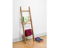 Kleiderleiter für Kinder. Eiche geölt. Gesundheitlich unbedenklich. Massivholz Odenwald. 5 Sterne Bewertung. In Deutschland hergestellt. Kindermöbel, stummer Diener