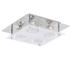 12W LED Deckenleuchte Deckenlampe Wohnzimmer Esszimmer Flur Lampe Leuchte Globo 48966-4