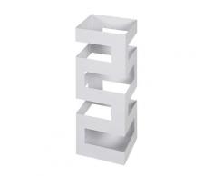 Haku Möbel Schirmständer - Regenschirmhalter - Metall weiß lackiert H 48 cm