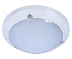 ZEYUN Eingangleuchte LED Deckenleuchte für Innen und Außen Treppenhausleuchte 300mm IP65 wasserfest, 16W, 1150 Lumen, 4000K (ohne Bewegungsmelder)