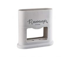 Yves25tate Regenschirmständer Aus ABS, Rechteckig Schirmständer, Mit Haken Und Ablaufschale Für Home Hotel Klapp Runde Hängenden Schirmständer Stock Regenschirm cool