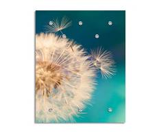 Cuadros Lifestyle Designer-Garderobe | Wandgarderobe | Flurgarderobe | Garderobenhaken | Garderobenpaneel | Urban Look | Kleiderständer | Kleiderablage | Garderobenständer, Größe:100x125