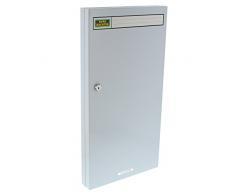Burg-Wächter Wand-Schlüsselschrank, Haken, Inkl. 48 Schlüsselanhänger, Rechtsanschlag, Stahlblech, Höhe: 560 mm, 6750/48 R, Lichtgrau