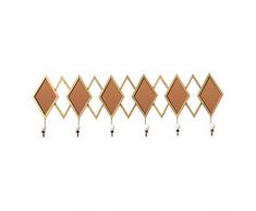CJshop Mehrzweckhaken Schmiedeeisen Kleiderhaken Wandbehang Haken Eingang Keyframe Dekorative Kleiderhaken freies Stanzen Gestell for Mantel Mantel Handtaschen-Schlüssel Kleiderhaken,Wandhaken