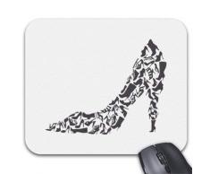 Gjid Mauspads / Schuhmatte, groß, mit verschiedenen Stiefeln
