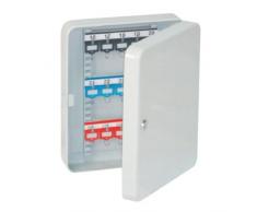 Schlüsselkasten 300x240x80mm, 30 Haken inkl. Schlüsselanhänger