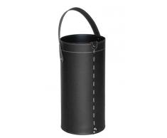 Gavemo OMRE23CC0014 Schirmständer, Leder, Schwarz, Grande