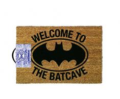 empireposter Batman Welcome to The Batcave - Fußmatte, Größe: 60 x 40 cm, Material Kokosfaser/PVC