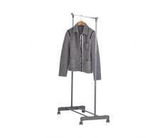 Garderobenwagen Rollgarderobe Kleiderständer Kleiderwagen Garderobenständer bis 165 cm