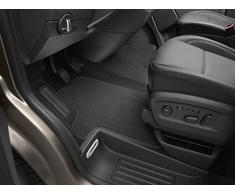 Original VW Premium Velours Fußmatten 2-tlg vorn T5 T6 Transporter Multivan California Caravelle *** Druckknopf *** Textil Stoff 7E1061275AWGK