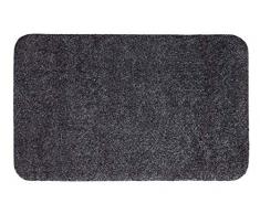 andiamo Fußmatte Samson, waschbare & resistente Türmatte aus 100% Baumwolle, Größe:60x100cm, Farbe:Anthrazit