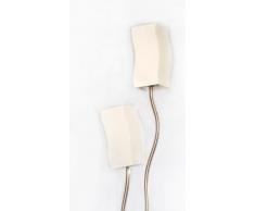 Bella Vita Dapo Halogen-Stehleuchte Madrid 2 flammig, Standlampe Bodenlampe Leuchte