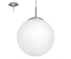 Luxus Pendel Leuchte Wohnraum Hänge Lampe Glas Kugel Flur Beleuchtung Decken Strahler Eglo 85261