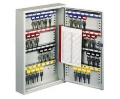 Rottner Schlüsselschrank S 64, Schlüsselkasten, Schlüsselschrank, Stahlblech, Zylinderschloss, 64 Schlüsselanhänger