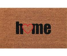 Coco&Coir® Premium kokos Fußmatte | Kokosnussmatte mit rutschfestem PVC | Fußwischer für den Eingangsbereich | für den Außen- und Innenbereich | 45 x 75 cm