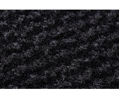 andiamo Schmutzfangmatte, Fußmatte aus Polypropylen – Indoor/Outdoor geeignet - in 60 x 80 cm Anthrazit – 5 mm Höhe