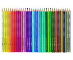 Faber Castell 112435 - Farbstifte Colour GRIP 2001, 36er Metalletui