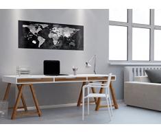 SIGEL GL246 Großes Glas-Magnetboard 130 x 55 cm Weltkarte / Magnettafel Artverum - weitere Designs