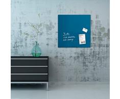 SIGEL GL252 Glas-Magnetboard 48 x 48 cm petrol-blau / Magnettafel Artverum - weitere Farben
