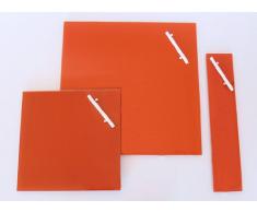 CORKLINE GLAS MAGNETTAFEL orange 50x50 NEU PINNWAND MAGNETBOARD MEMOBOARD