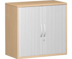 Geramöbel Querrolladenschrank 2 OH, mit Schloss, 768x800x425, Buche