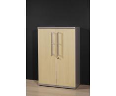Germania 0657-42 Aktenschrank 0657 Ahorn-Nb. / silber