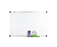 Deutsche-Handelsgesellschaft Whiteboard stabil Größen Magnettafel Schreibtafel Magnetboard Memoboard Pinnwand 60 x 45 cm