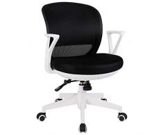 Sofa Hocker Flotter Computertischstuhl , Grüner Chefsessel Ergonomischer gepolsterter Sitzdrehstuhl hk/Weiß