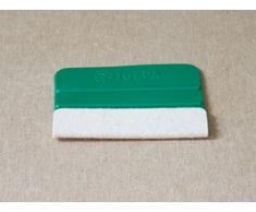 BANJADO Glas Magnettafel mit 4 Magneten | Magnetwand 60x40cm groß | Memoboard beschreibbar perfekt für die Küche | Magnetboard groß mit Motiv Holz