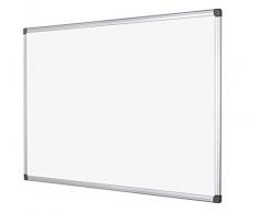 Bi-Office Magnetisches Whiteboard Maya - 120 x 90 cm - Magnetwand mit Trocken Abwischbar Lackierte Stahloberfläche, Magnettafel mit Alurahmen Und Stifteablage, Memoboard