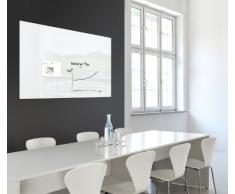 Sigel GL211 Große Glas-Magnettafel 120 x 90 cm super-weiß / Magnetboard / Whiteboard artverum - weitere Farben