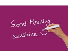 Be!Board B1104 Glas-Magnettafel beere, 45 x 45 cm - 6 Farben möglich