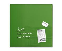 SIGEL GL253 Glas-Magnetboard 48 x 48 cm grün / Magnettafel Artverum - weitere Farben