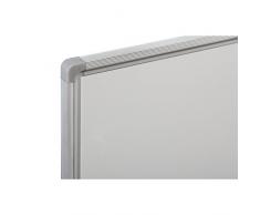 QUIPO Pinnboard BASIC LINE, BxH 900 x 600 mm Textiloberfläche grau -