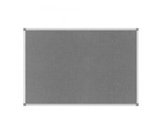 Pinnboard MAULstandard, 90 x 60 cm, hochwertiger Filz, Aluminium-Rahmen, grau
