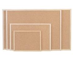 Holtz Korktafel mit Holzrahmen 800x600mm inklusive Zubehör