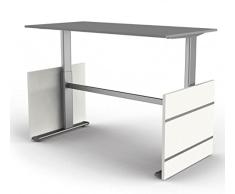 kerkmann 3772 Sitz-Steh-Wangen-Schreibtisch Form 4 Wenge