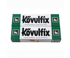 Koevulfix Rekord 90 g, 2 Tuben Kontakt Klebeband Kleber für alle Zwecke, aus Gummi, für Schuhe Filz-Pinnwand aus Kork und mehr. Hochwertiges Produkt made in Germany!!!