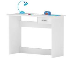 demeyere 828 Schreibtisch Junior mit 1 Schublade ALPIN, 100,6 x 76,5 x 50,1 cm, perle weiÃ