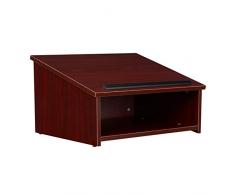 Oklahoma Sound 22-my Tisch Top Rednerpult, 23–3/10,2 cm Breite x 13–3/10,2 cm Höhe x 19–7/20,3 cm Tiefe, Mahagoni