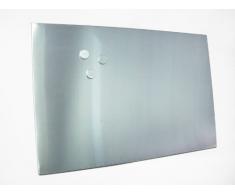 Zeller 11119 Magnettafel 60 x 80 cm, edelstahl