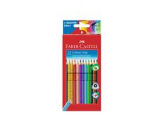 Faber-Castell 112412 - Farbstifte Colour GRIP, 12er Kartonetui